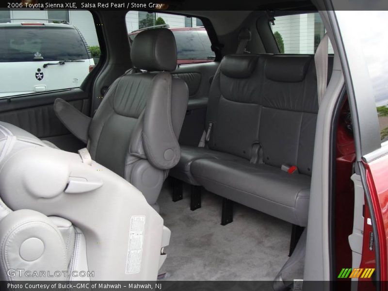 Salsa Red Pearl / Stone Gray 2006 Toyota Sienna XLE