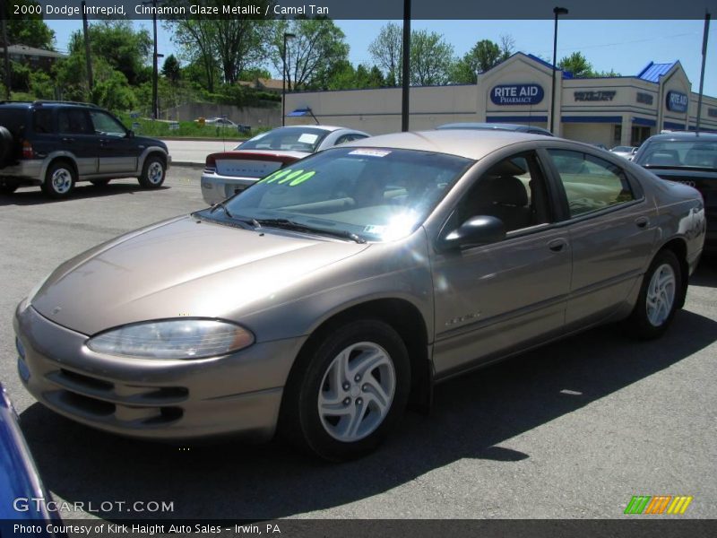 Cinnamon Glaze Metallic / Camel Tan 2000 Dodge Intrepid