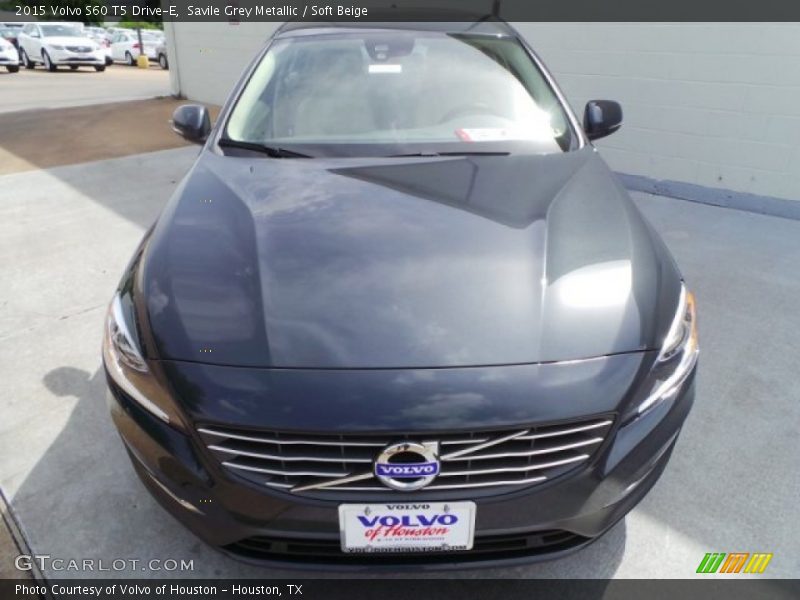 Savile Grey Metallic / Soft Beige 2015 Volvo S60 T5 Drive-E