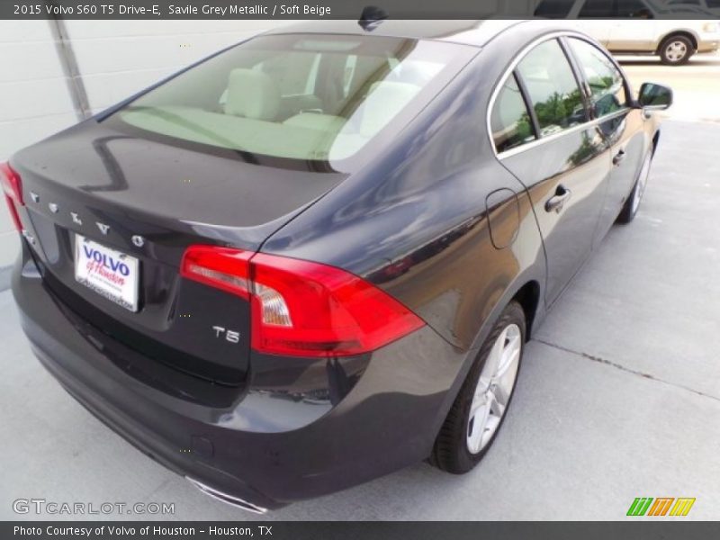 Savile Grey Metallic / Soft Beige 2015 Volvo S60 T5 Drive-E