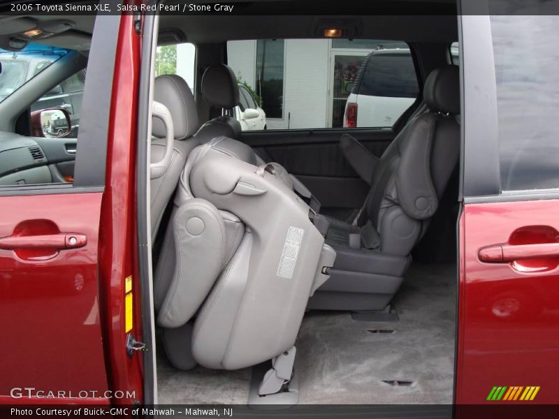 Salsa Red Pearl / Stone Gray 2006 Toyota Sienna XLE