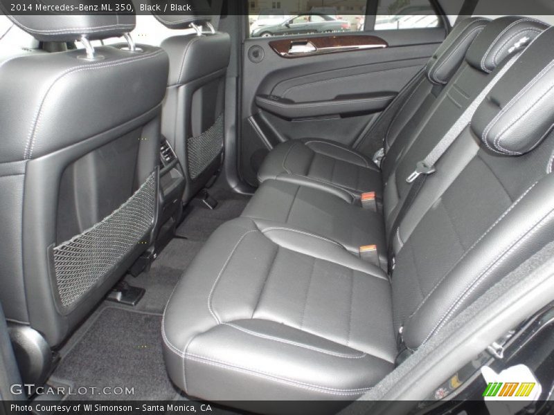 Black / Black 2014 Mercedes-Benz ML 350