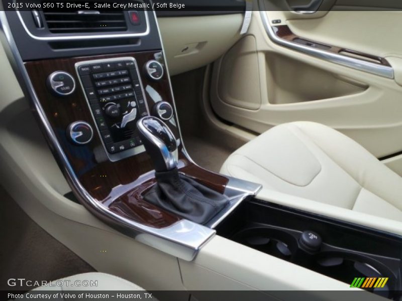 Savile Grey Metallic / Soft Beige 2015 Volvo S60 T5 Drive-E