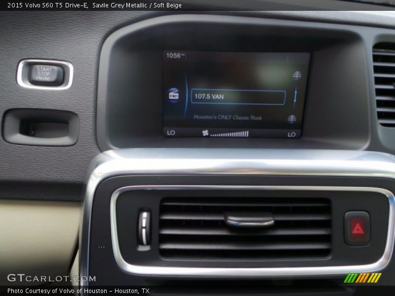 Savile Grey Metallic / Soft Beige 2015 Volvo S60 T5 Drive-E