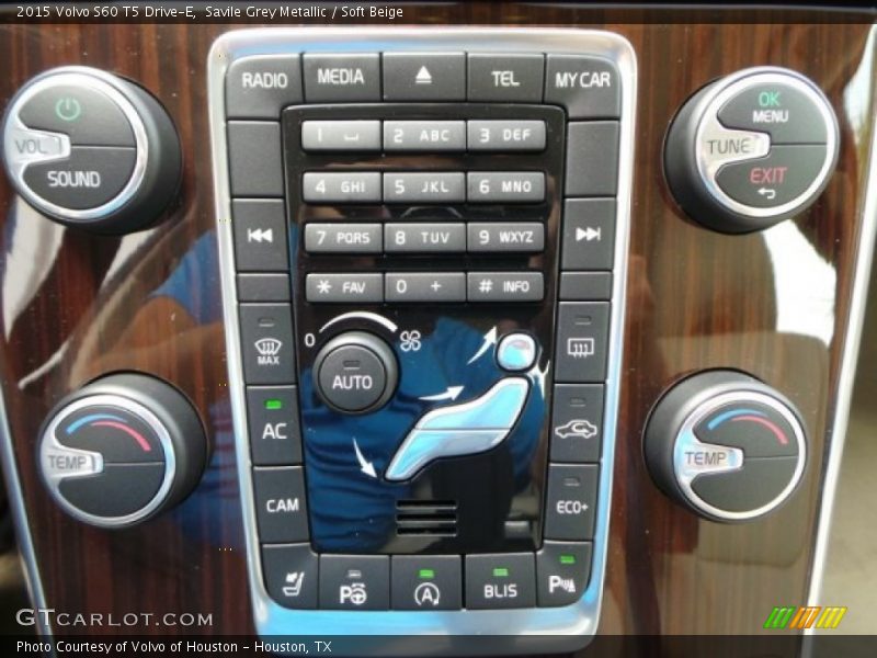 Savile Grey Metallic / Soft Beige 2015 Volvo S60 T5 Drive-E