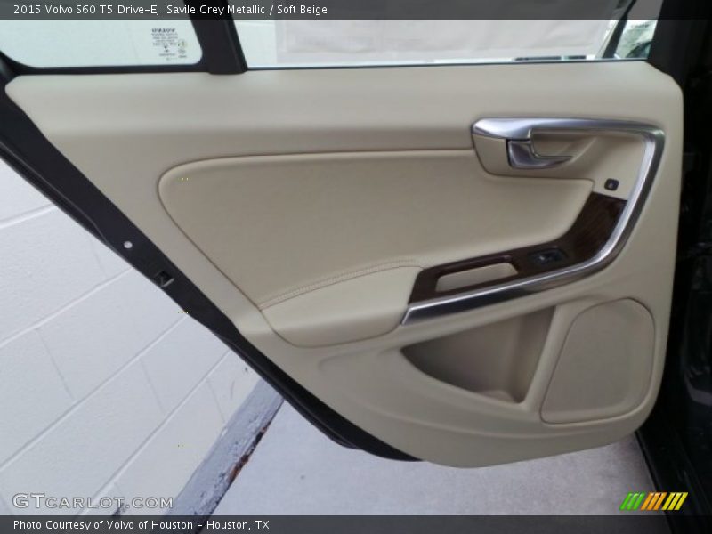 Savile Grey Metallic / Soft Beige 2015 Volvo S60 T5 Drive-E
