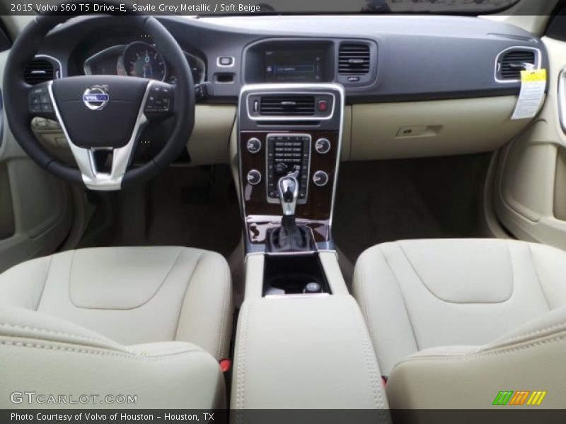 Savile Grey Metallic / Soft Beige 2015 Volvo S60 T5 Drive-E