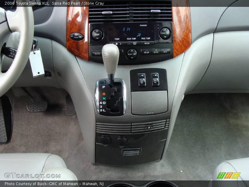 Salsa Red Pearl / Stone Gray 2006 Toyota Sienna XLE