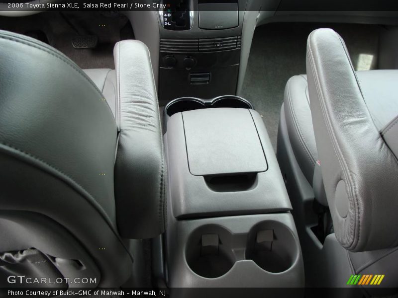 Salsa Red Pearl / Stone Gray 2006 Toyota Sienna XLE