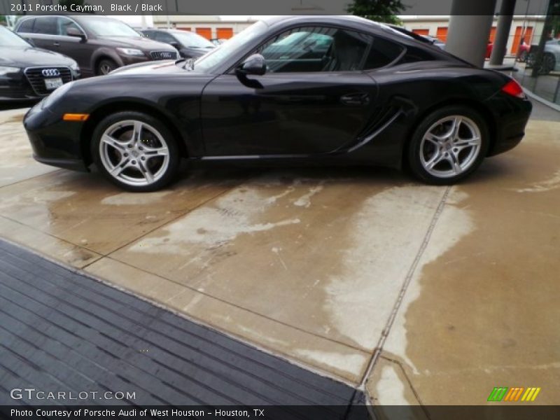 Black / Black 2011 Porsche Cayman