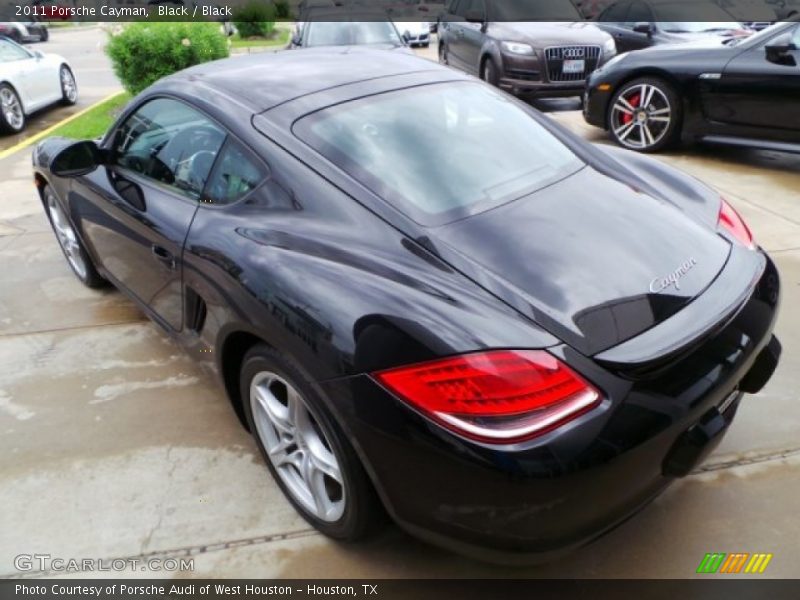 Black / Black 2011 Porsche Cayman