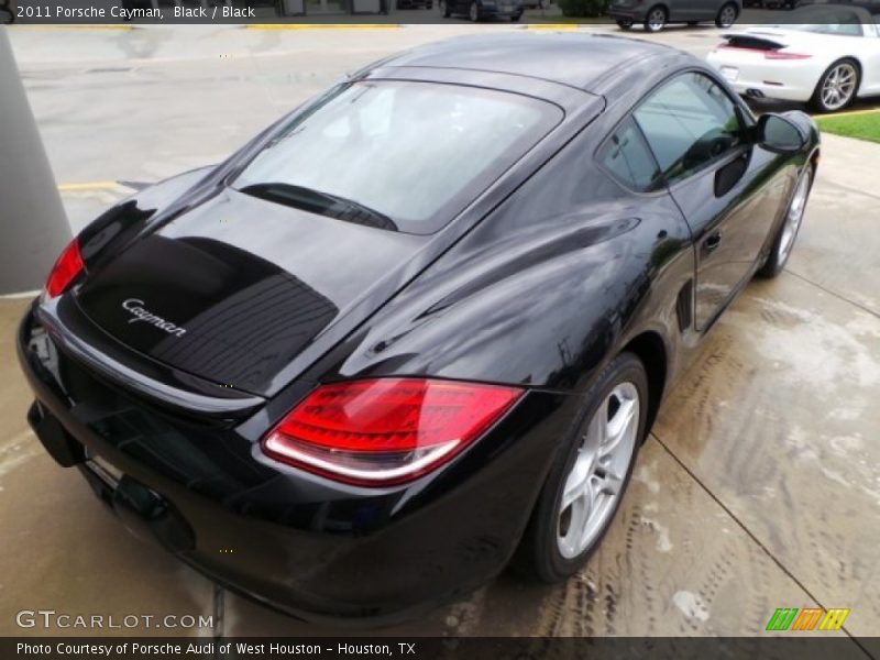 Black / Black 2011 Porsche Cayman