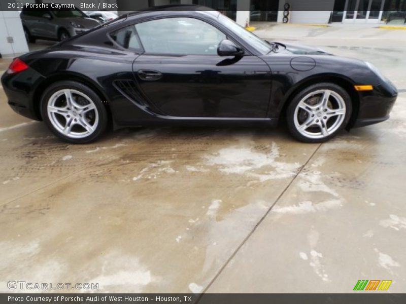 Black / Black 2011 Porsche Cayman