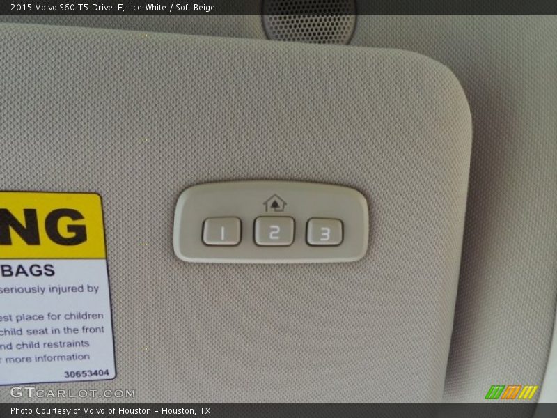 Ice White / Soft Beige 2015 Volvo S60 T5 Drive-E