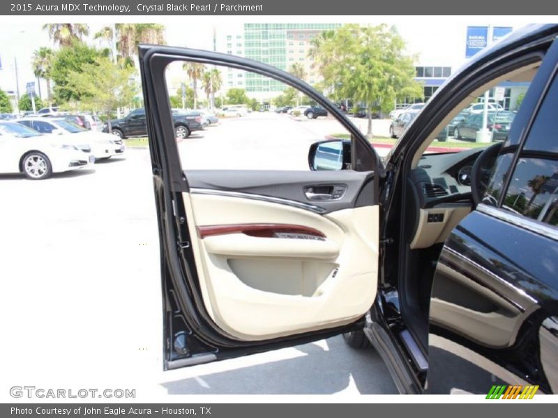 Crystal Black Pearl / Parchment 2015 Acura MDX Technology