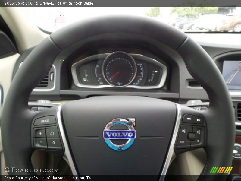 Ice White / Soft Beige 2015 Volvo S60 T5 Drive-E
