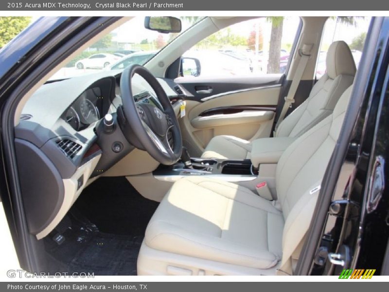 Crystal Black Pearl / Parchment 2015 Acura MDX Technology