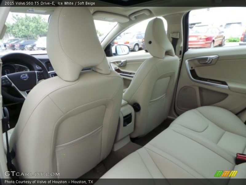 Ice White / Soft Beige 2015 Volvo S60 T5 Drive-E