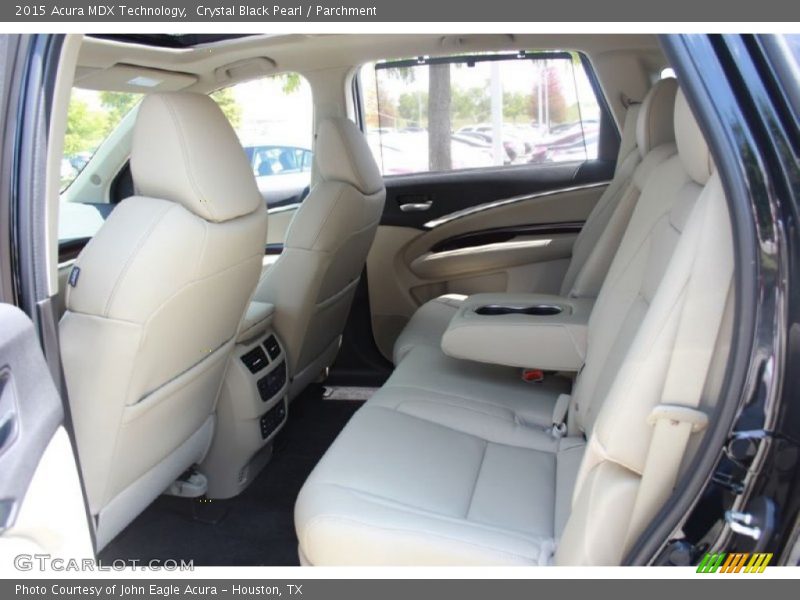 Crystal Black Pearl / Parchment 2015 Acura MDX Technology