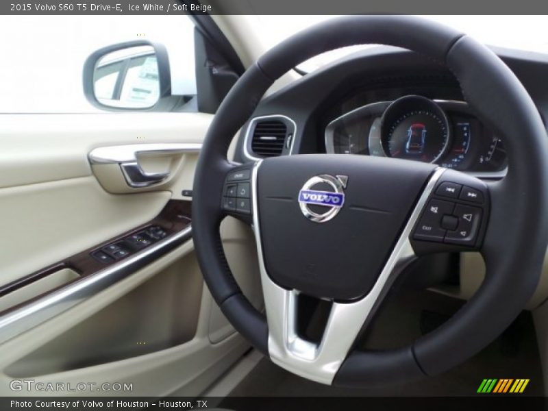 Ice White / Soft Beige 2015 Volvo S60 T5 Drive-E