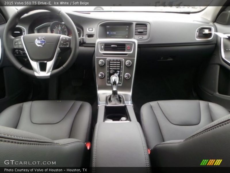 Ice White / Soft Beige 2015 Volvo S60 T5 Drive-E