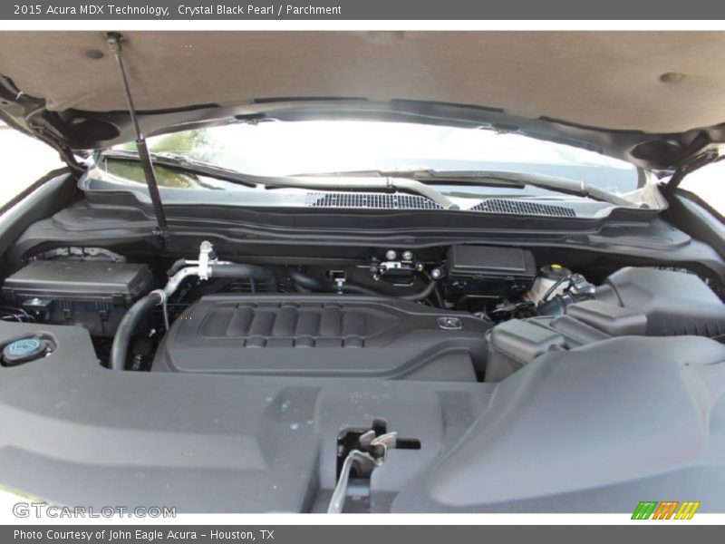 Crystal Black Pearl / Parchment 2015 Acura MDX Technology