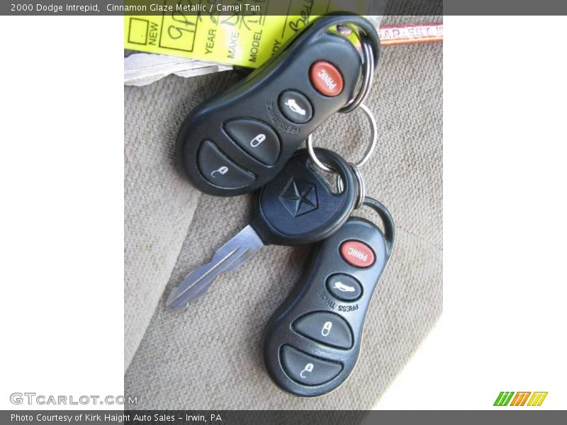 Cinnamon Glaze Metallic / Camel Tan 2000 Dodge Intrepid