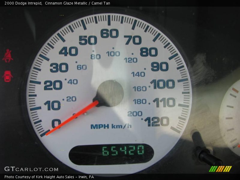 Cinnamon Glaze Metallic / Camel Tan 2000 Dodge Intrepid