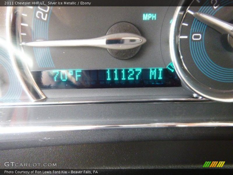 Silver Ice Metallic / Ebony 2011 Chevrolet HHR LT