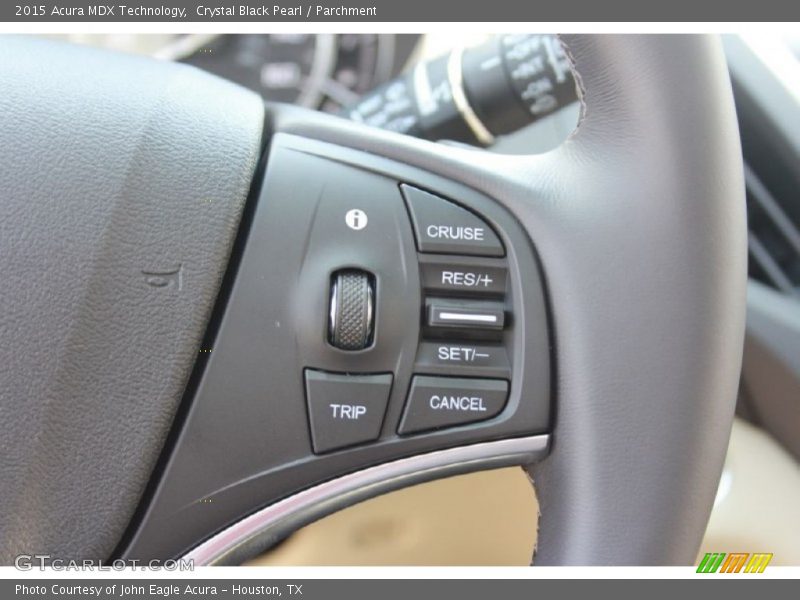 Crystal Black Pearl / Parchment 2015 Acura MDX Technology