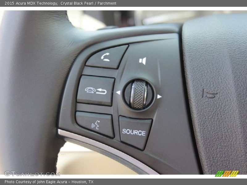 Crystal Black Pearl / Parchment 2015 Acura MDX Technology