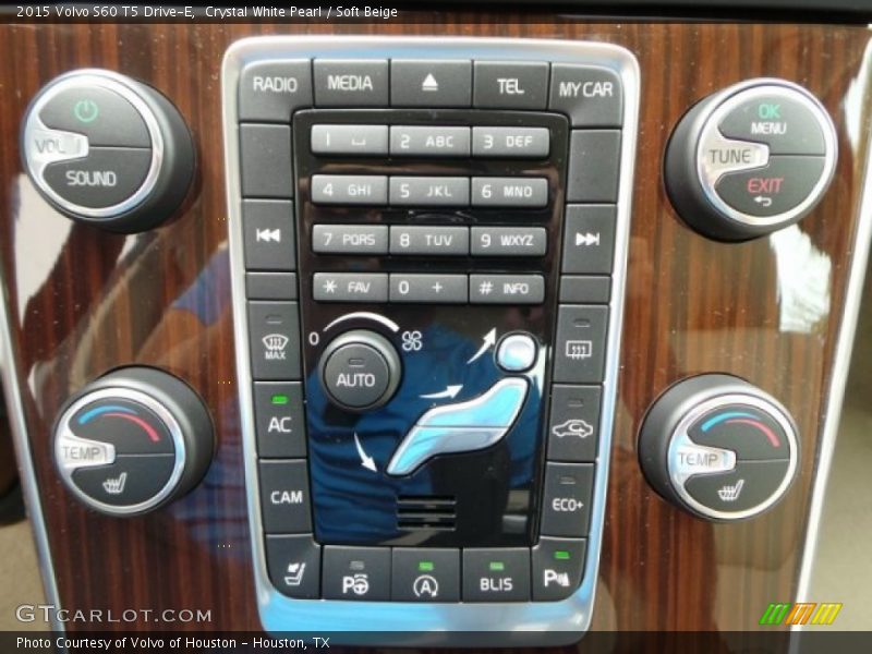 Crystal White Pearl / Soft Beige 2015 Volvo S60 T5 Drive-E