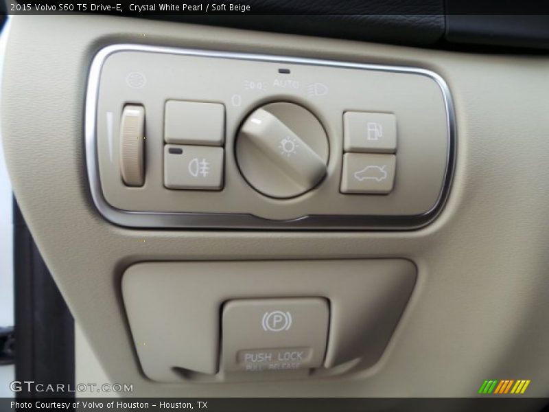 Crystal White Pearl / Soft Beige 2015 Volvo S60 T5 Drive-E