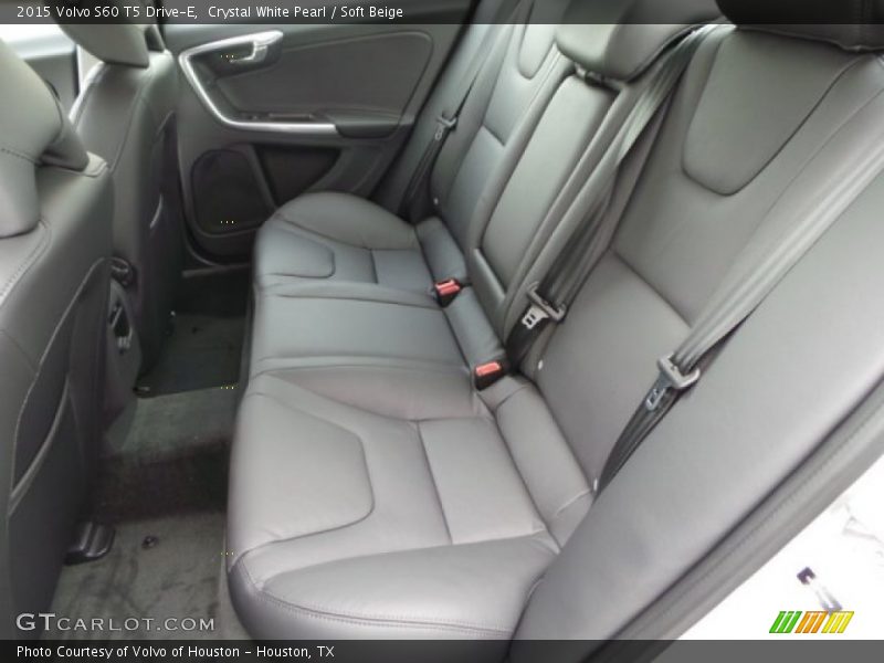 Crystal White Pearl / Soft Beige 2015 Volvo S60 T5 Drive-E