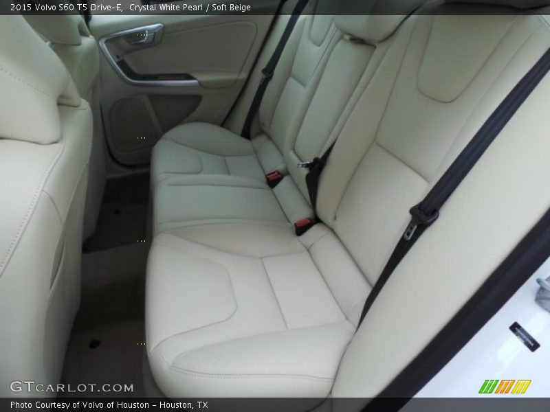 Crystal White Pearl / Soft Beige 2015 Volvo S60 T5 Drive-E