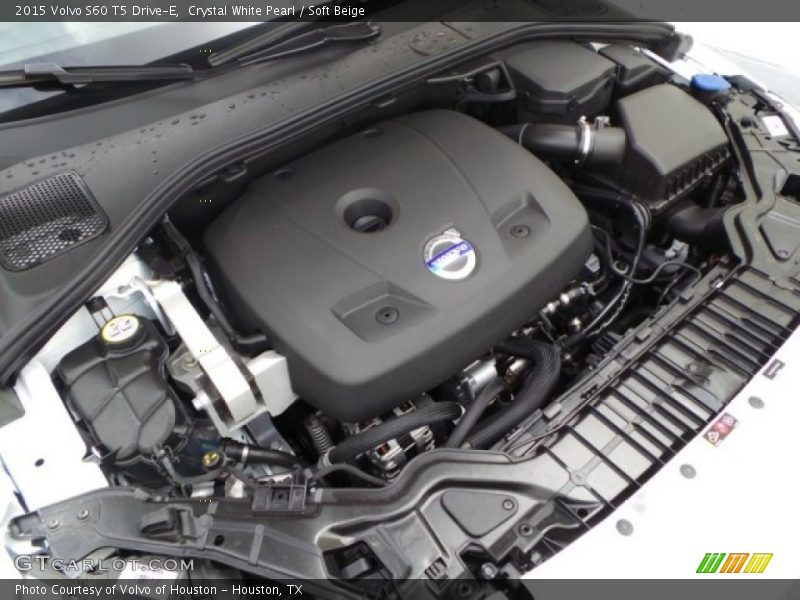 Crystal White Pearl / Soft Beige 2015 Volvo S60 T5 Drive-E