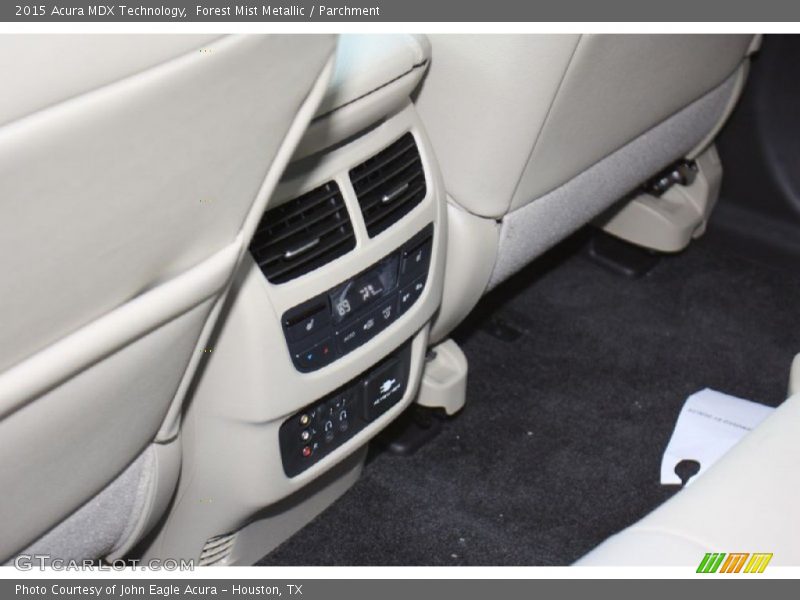 Forest Mist Metallic / Parchment 2015 Acura MDX Technology
