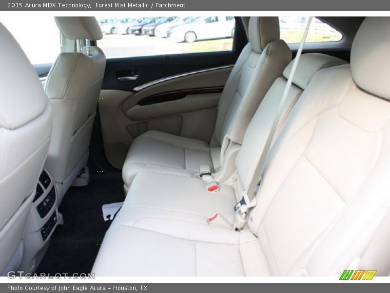 Forest Mist Metallic / Parchment 2015 Acura MDX Technology