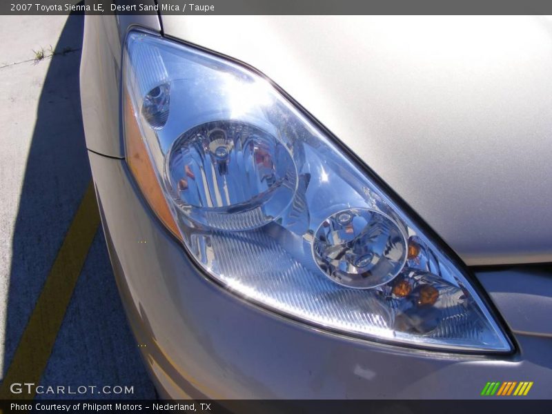 Desert Sand Mica / Taupe 2007 Toyota Sienna LE
