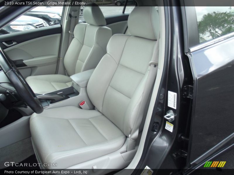 Grigio Metallic / Ebony 2010 Acura TSX Sedan