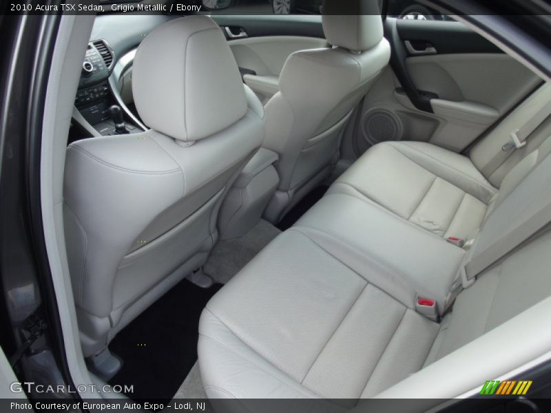 Grigio Metallic / Ebony 2010 Acura TSX Sedan