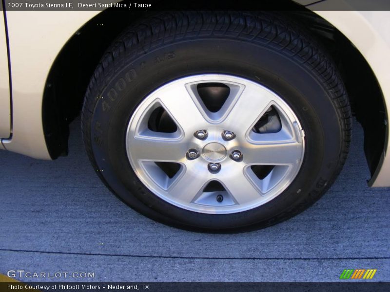 Desert Sand Mica / Taupe 2007 Toyota Sienna LE