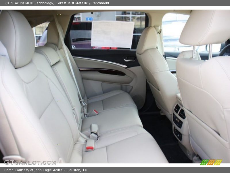 Forest Mist Metallic / Parchment 2015 Acura MDX Technology