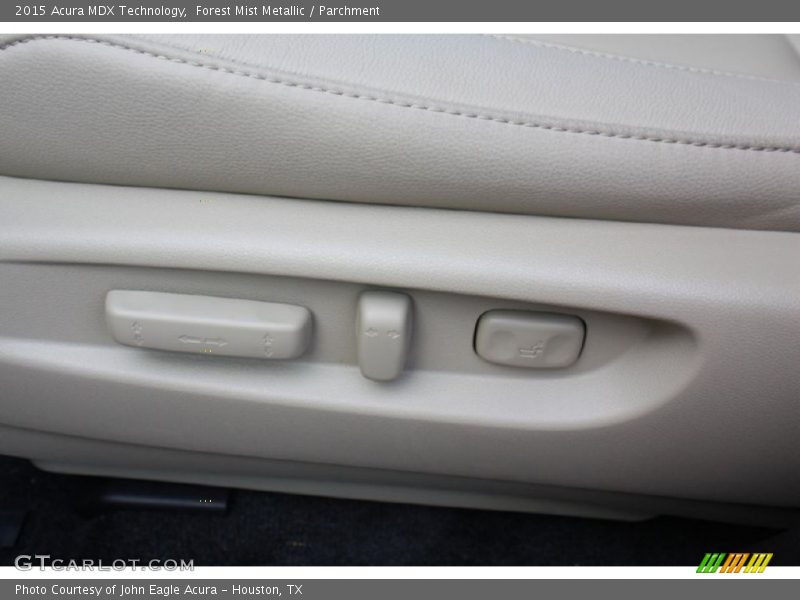 Forest Mist Metallic / Parchment 2015 Acura MDX Technology