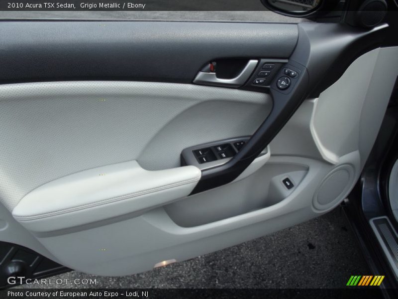 Grigio Metallic / Ebony 2010 Acura TSX Sedan