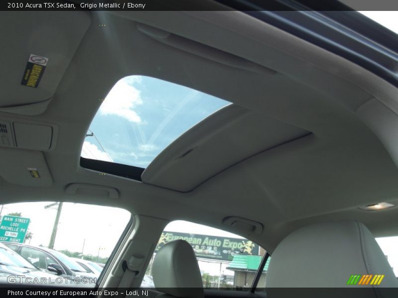 Grigio Metallic / Ebony 2010 Acura TSX Sedan