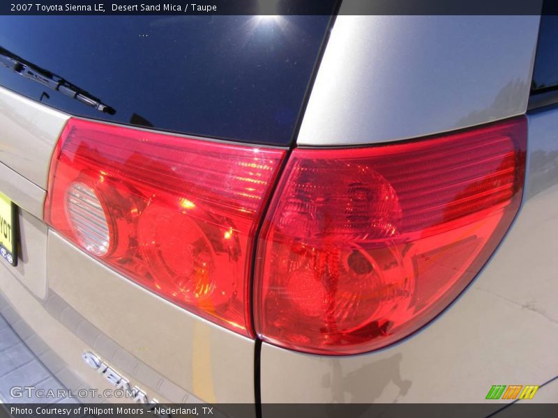 Desert Sand Mica / Taupe 2007 Toyota Sienna LE