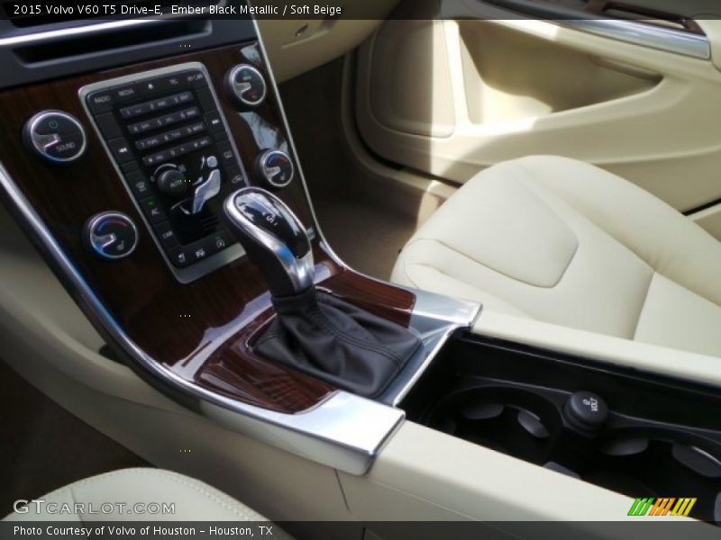 Ember Black Metallic / Soft Beige 2015 Volvo V60 T5 Drive-E