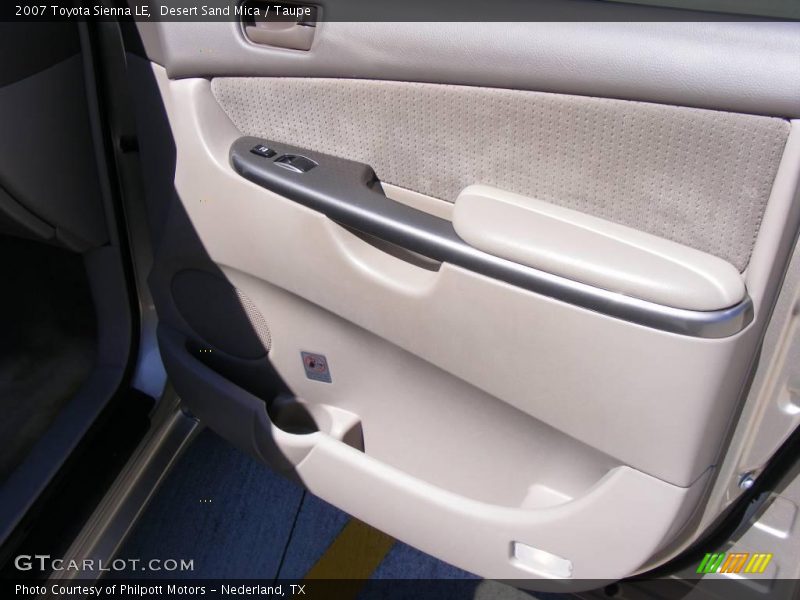 Desert Sand Mica / Taupe 2007 Toyota Sienna LE