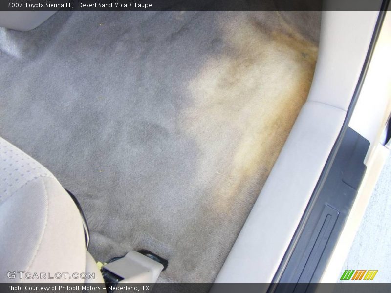 Desert Sand Mica / Taupe 2007 Toyota Sienna LE